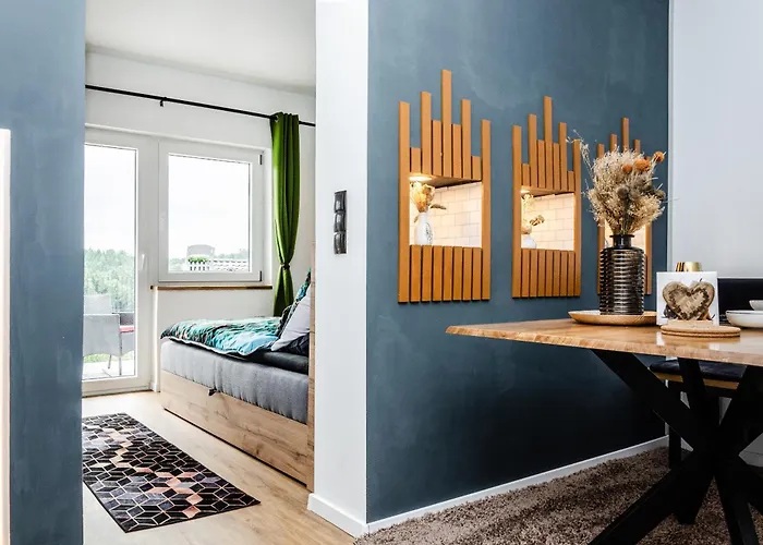 Stilvolle Mit Blick In Apartment Saldenburg